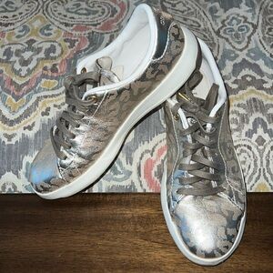 Cole Haan Gold Leopard Sneaker Size 6.5